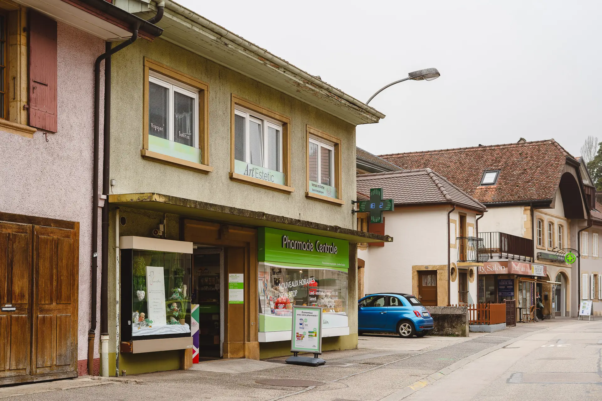 Pharmacie Centrale à Boudry — Vos Pharmaciens Conseils