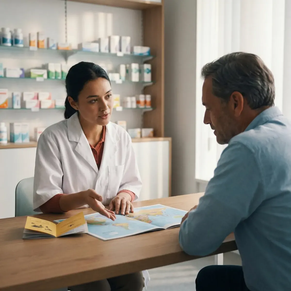 Santé du voyageur — conseil pharmacien Neuchâtel